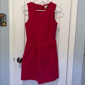 XS bright pink JCrew sun dress